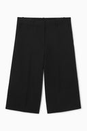 COS Women's Tailored Knee-Length Shorts Black 2