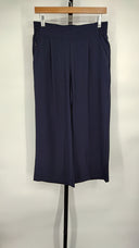 Quince Womens Performance Tech Wide Leg Commuter Pants Navy S
