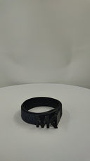 Michael Kors Womens 34Mm Center Front Buckle Belt Admrl/Plblue