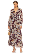 Yumi Kim Women Frida Maxi Dress Basic Sleeved Red S