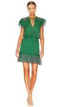 Veronica Beard Women Brindelle Dress Basic Sleeved Kelly Green 4