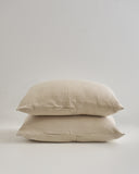 Quince Home Organic Airy Gauze Sham Set Dune Bedding King