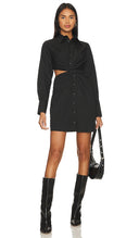 Minkpink Women Allegra Twist Shirtdress Black L