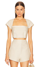 Cult Gaia Women Rafaela Top Sleeved White S