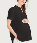 Hatch Women The Savannah Top Sleeved Black 4