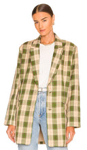 Bardot Women X Revolve Sandie Blazer Dress Suit Jacket Green 2