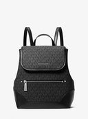 Michael Kors Women Harrison Medium Logo Backpack Black OS