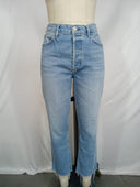 Citizens Of Humanity Women Charlotte Cropped Straight-Leg Jeans Blue 27