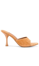 Jeffrey Campbell Women's Agent Mule Camel Suede Shoes 8