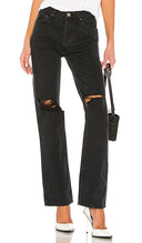 Re/Done Women Originals High Rise Loose Jeans Black 27