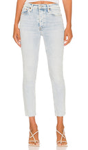 Re/Done Women Originals 90S High Rise Ankle Crop Jeans Blue 27