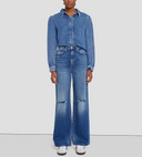 7 For All Mankind Women Kate Modern Straight Jeans Blue 27