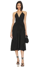 L'Academie Women Stanza Midi Dress Basic Sleeved Black L
