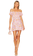 Tularosa Women Aurora Mini Dress Basic Sleeved Purple S