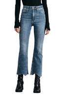 Rag & Bone Women Casey High Waist Ankle Flare Jeans Blue 26