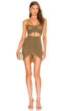 Michael Costello Women X Revolve Danika Mini Dress Green XXS
