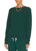 The Great Women College Sweatshirt Sleeved Top Green XS