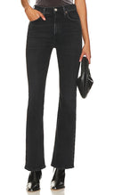 Agolde Women Nico High Rise Slim Boot Jeans Black 28