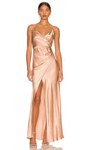 Shona Joy Women La Lune Cross Draped Maxi Dress Basic Sleeved Pink 4