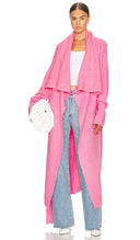 Ser.O.Ya Women Rue Boucle Cardigan Sleeved Top Pink S