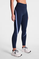 Bandier Women Center Stage Contrast Legging Blue S