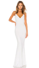 Katie May Women Bambi Gown Basic Sleeved Dress White 8