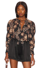 Misa Los Angeles Women Siena Top Sleeved Black XS