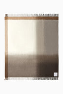 COS Home Checked Lambswool And Cashmere Blanket Brown / Checkered Blankets