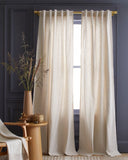 Quince Home Cotton Slub Curtain Natural 48x108
