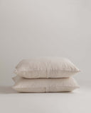 Quince European Linen Sham Set Sand Bedding Standard