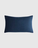 Quince Home Luxe Linen Pillow Cover Navy Bedding 20X20