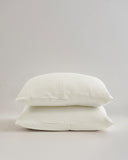Quince Home Organic Airy Gauze Sham Set Ivory Standard Bedding