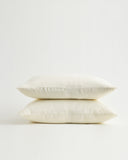 Quince Home European Linen Sham Set Ivory Bedding King