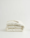 Quince Home European Linen Duvet Cover Ivory Bedding Full/Queen