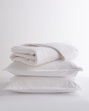Quince 100% Organic Cotton Quilt Set White Bedding \Cal King