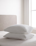 Quince Organic Luxe Waffle Shams White Bedding Standard