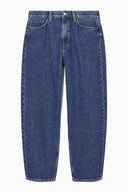 COS Women's Arch Tapered Jeans Dark Blue Pants 30