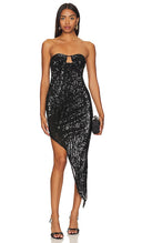 Camila Coelho Women Mackenzie Midi Dress Basic Sleeved Black M