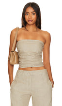 Faithfull The Brand Women Praiyah Top Sleeved Brown S