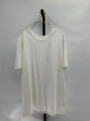 Quince Men's 100% Organic Cotton Slub Crewneck Tee Classic White Sleeved Top M