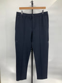 Quince Men's Stretch Knit Pintuck Trouser Navy Pants M