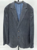 Bonobos Italian Stretch Linen Suit Jacket Gray 38L