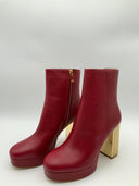 Women Michael Kors Heeled Boots Deep  M