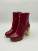Women Michael Kors Heeled Boots Deep  M