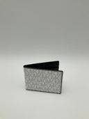 Michael Kors Men's Cooper Logo Billfold Wallet With Passcase White