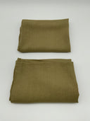 Quince Home European Linen Pillowcase Set Aloe Bedding Standard