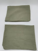 Quince Home European Linen Sham Set Willowleaf Bedding Standard