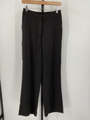 Quince Womens Stretch Crepe Classic Trouser Pants - 30" Black 6