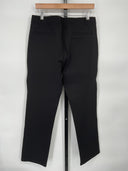 Quince Women's Ultra-Stretch Ponte Cropped Wide Leg Pants - 26" New Navy 14