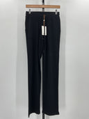 Quince Womens Mongolian Cashmere Straight Leg Pants Black S